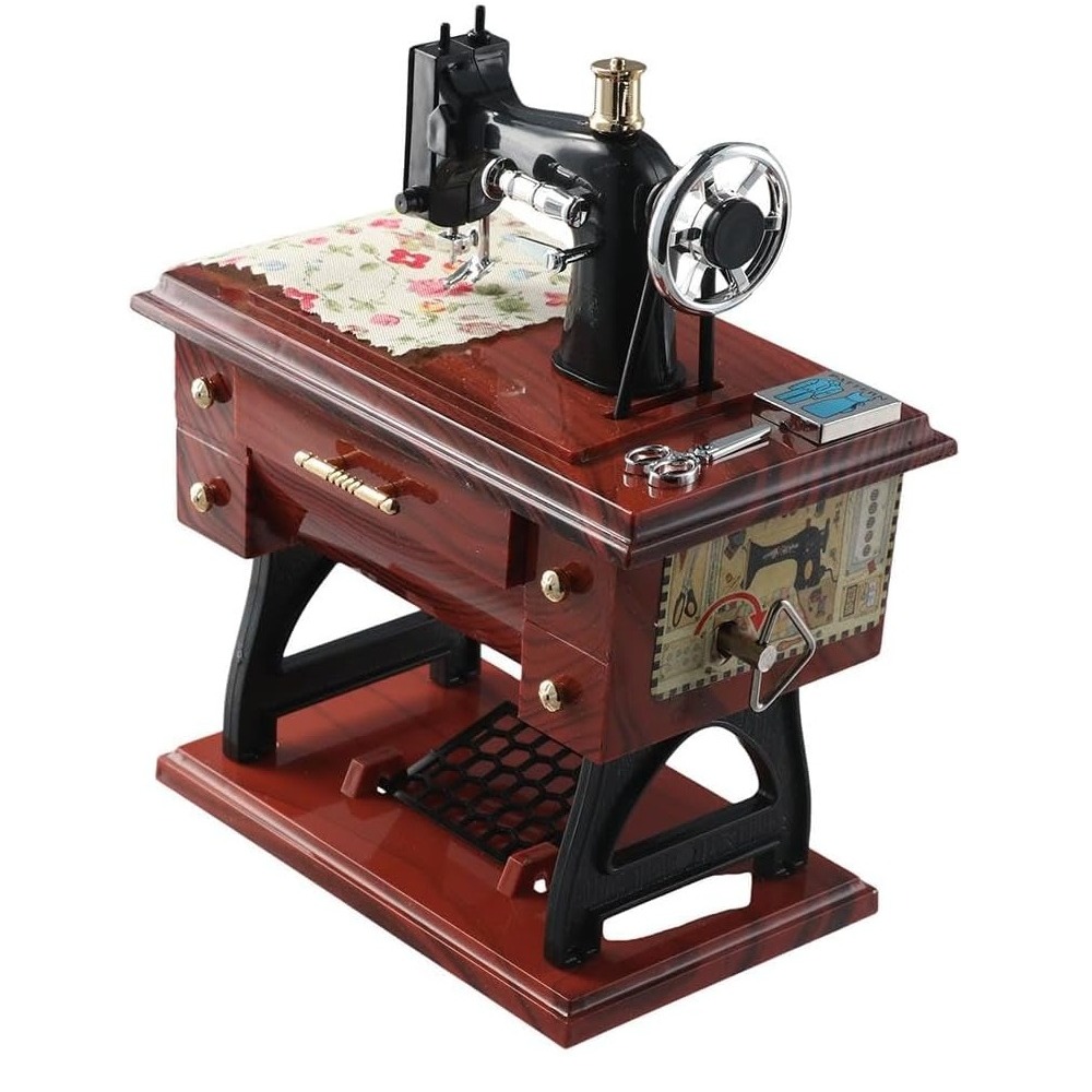 = Sewing Machine Music Box Mini