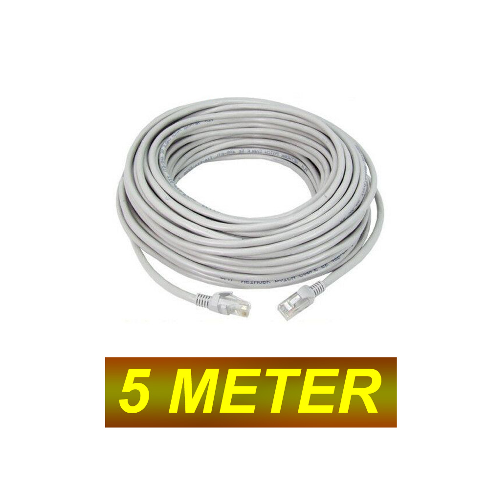 5 Meter Networking Cable RJ45 Ethernet LAN Network Cable/ Networking Cable/ UTP Cable/ LAN Cable/ RJ45 Cable/ Cat5e Cable 10/100/1000 Mbps