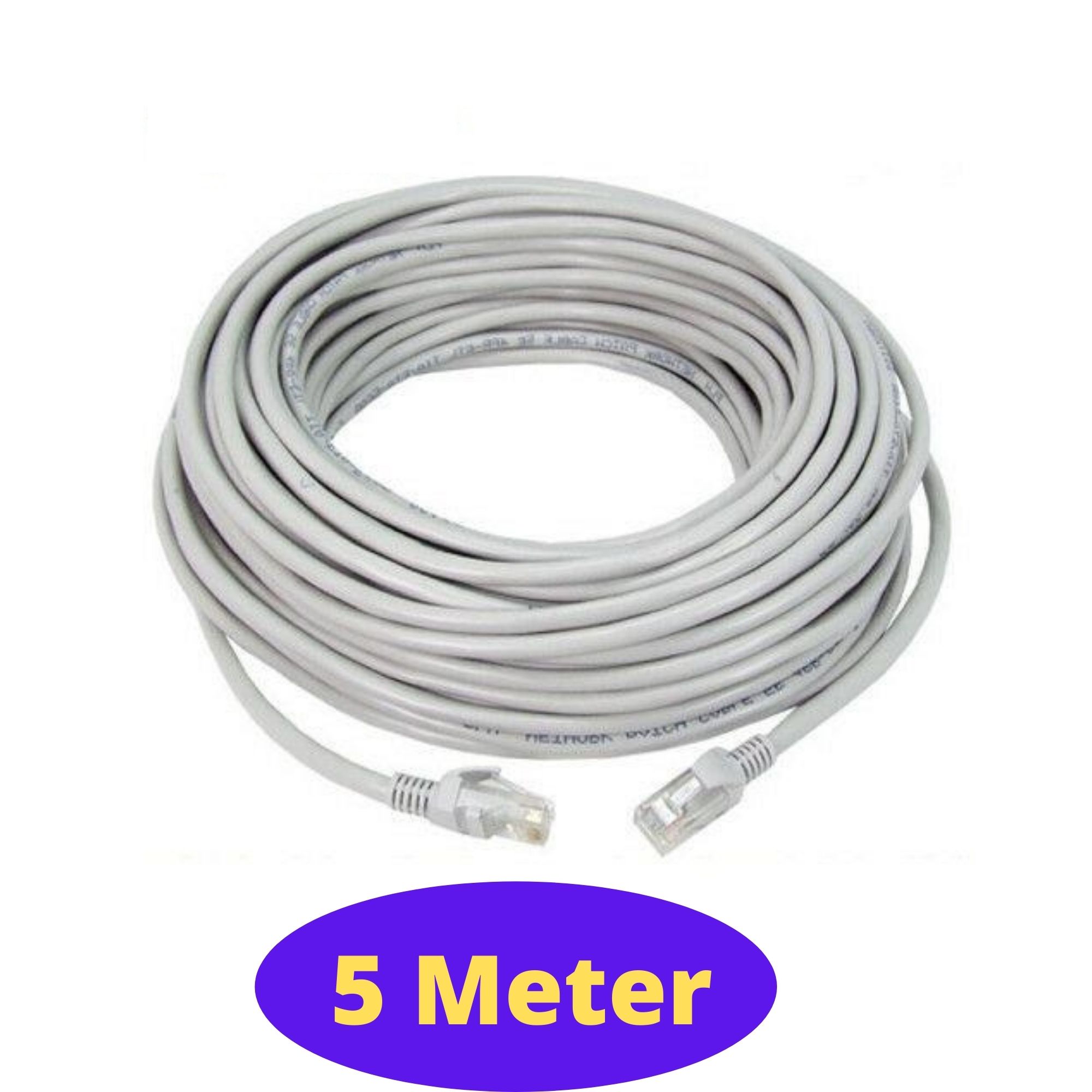 5 Meter RJ45 Ethernet LAN Network Cord Networking Cable Lead 10/100/1000 Mbps