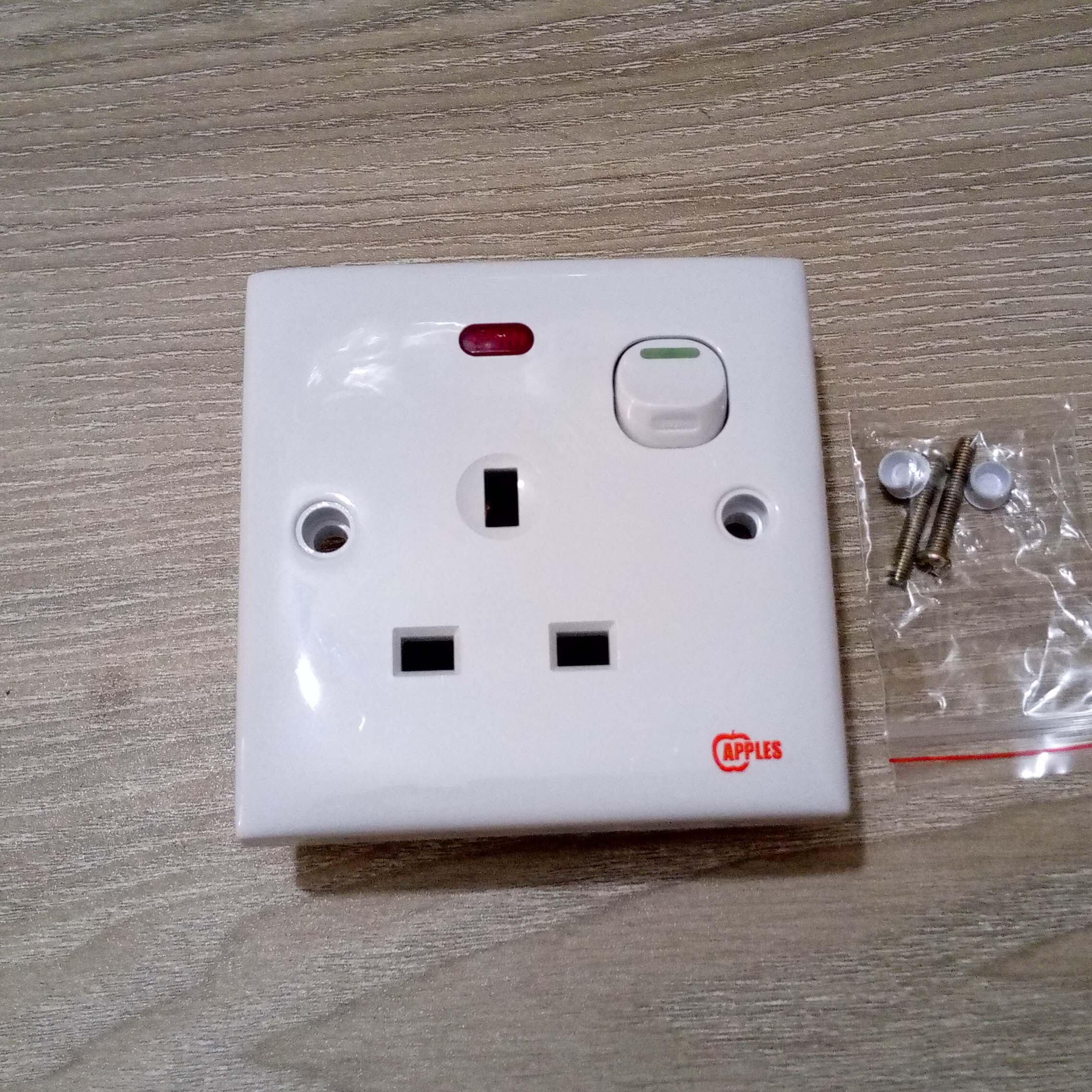 250V 13amp wall socket sockets and switches electrical wall power socket uk