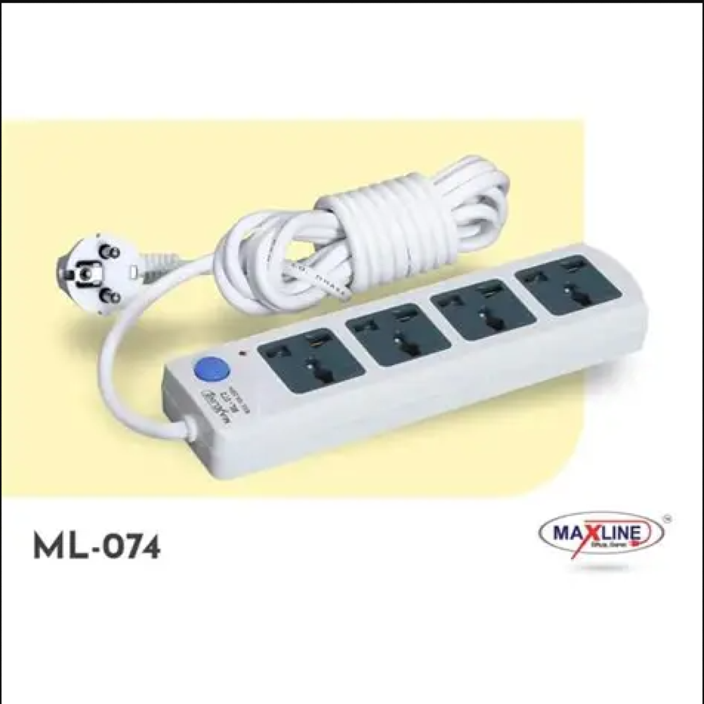 Maxline Multi Extension Socket (Model: ML-074)