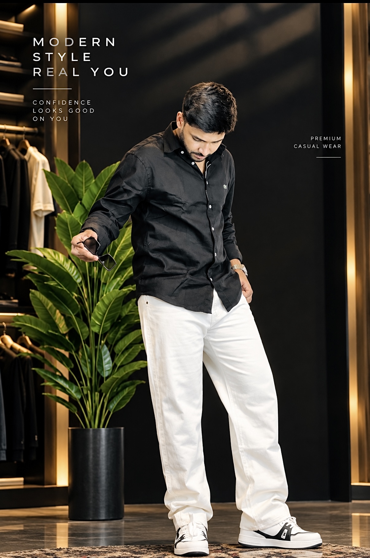 Lacoste black Shirt
