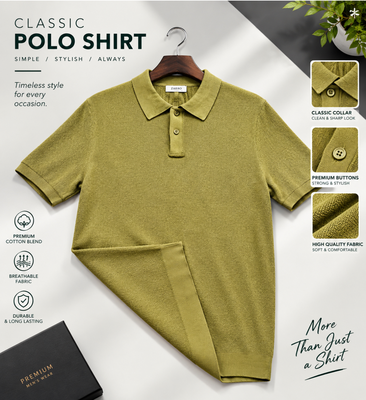 Premium polo